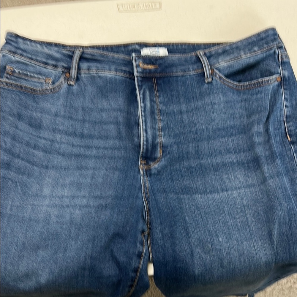 Croft & Barrow Blue Denim Capris Size 18 - Picture 3 of 6